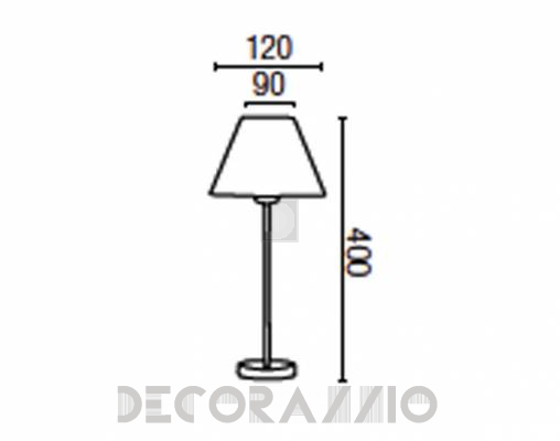 Светильник  настольный (Настольная лампа) Faro 68424 - 68424