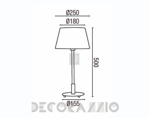 Светильник  настольный (Настольная лампа) Faro 68417 - 68417