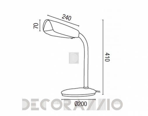 Светильник  настольный (Настольная лампа) Faro 50994 - 50994