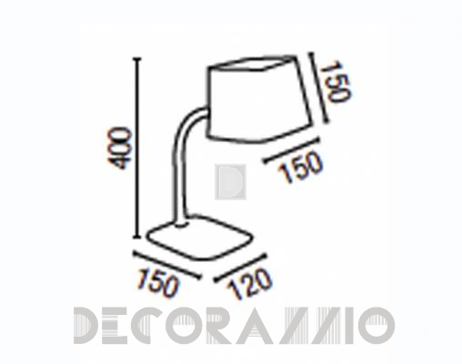 Светильник  настольный (Настольная лампа) Faro 29922 - 29922