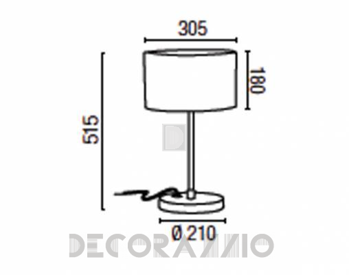 Светильник  настольный (Настольная лампа) Faro 28403 - 28403