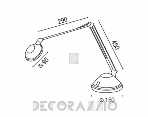 Светильник  настольный (Настольная лампа) Faro 55102 - 55102