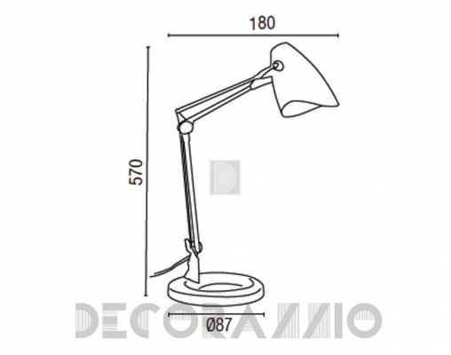 Светильник  настольный (Настольная лампа) Faro 51913 - 51913