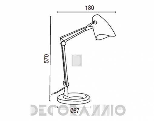 Светильник  настольный (Настольная лампа) Faro 51913 - 51913