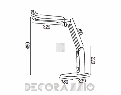 Светильник  настольный (Настольная лампа) Faro 51089 - 51089