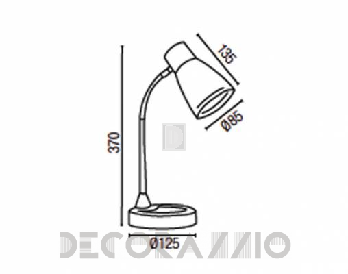 Светильник  настольный (Настольная лампа) Faro 51971 - 51971