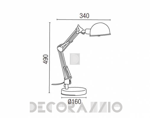 Светильник  настольный (Настольная лампа) Faro 51910 - 51910