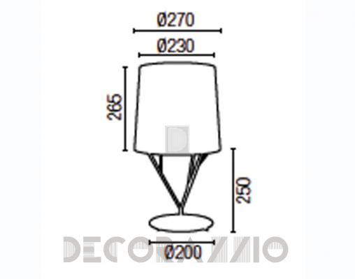 Светильник  настольный (Настольная лампа) Faro 29867 - 29867