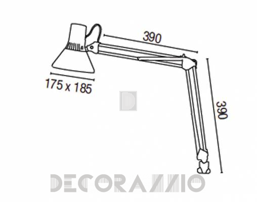 Светильник  настольный (Настольная лампа) Faro 50018 - 50018