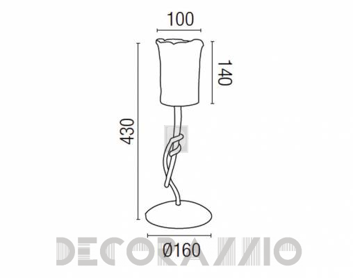 Светильник  настольный (Настольная лампа) Faro 66090 - 66090