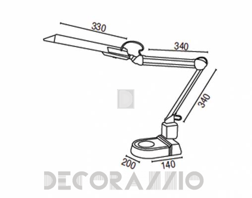 Светильник  настольный (Настольная лампа) Faro 51011 - 51011