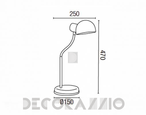 Светильник  настольный (Настольная лампа) Faro 51901 - 51901