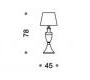 Светильник  настольный (Настольная лампа) Idl 449 - 449