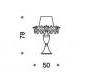 Светильник  настольный (Настольная лампа) Idl 449 - 449