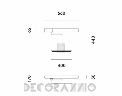 Светильник  настольный (Настольная лампа) Prandina TECA ECO T1 - TECA ECO T1