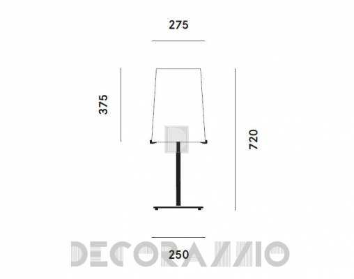 Светильник  настольный (Настольная лампа) Prandina SERA T1 - SERA T1