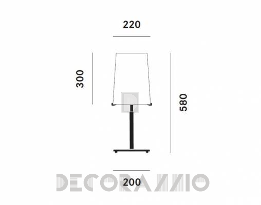 Светильник  настольный (Настольная лампа) Prandina SERA SMALL T1 - SERA SMALL T1