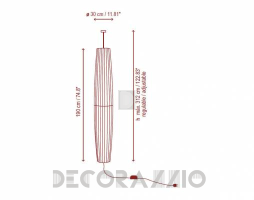 Светильник  потолочный подвесной Bover MAXI 02 SUSPENSIÓN - MAXI 02 SUSPENSIÓN