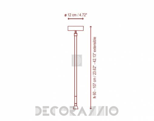 Светильник  потолочный подвесной Bover EXTENSIBL - EXTENSIBL