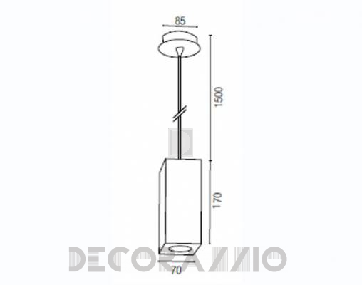 Светильник  потолочный подвесной Faro 63219 - 63219