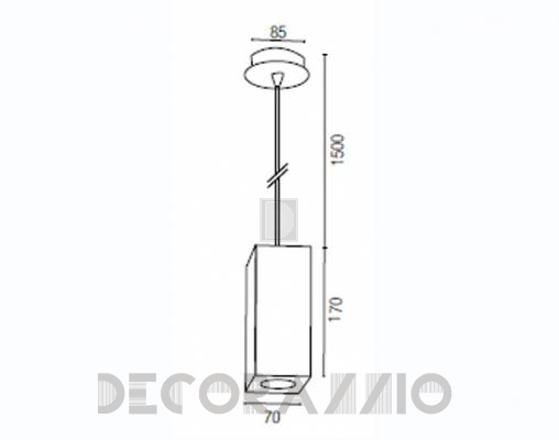 Светильник  потолочный подвесной Faro 63219 - 63219