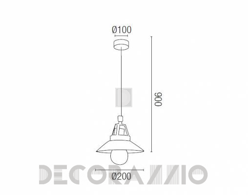 Светильник  потолочный подвесной Faro 68143 - 68143