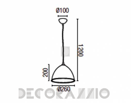 Светильник  потолочный подвесной Faro 64142 - 64142