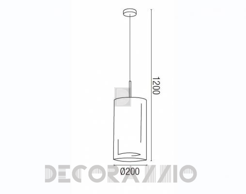 Светильник  потолочный подвесной Faro 68548 - 68548