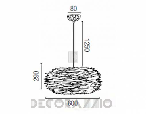 Светильник  потолочный подвесной Faro 68153 - 68153