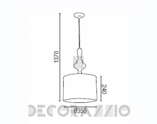 Светильник  потолочный подвесной Faro 66179 - 66179