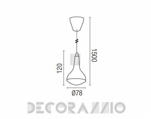 Светильник  потолочный подвесной Faro 64156 - 64156