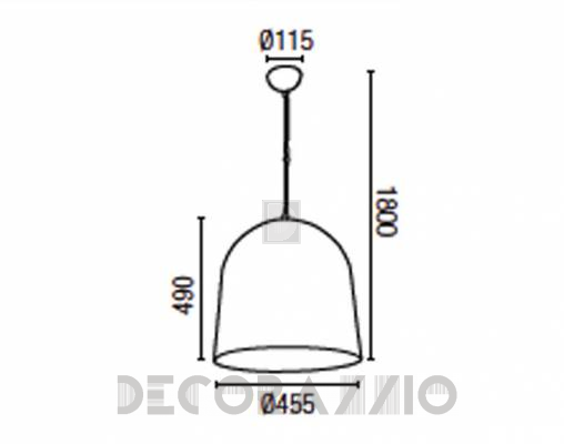 Светильник  потолочный подвесной Faro 68461 - 68461