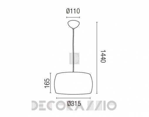 Светильник  потолочный подвесной Faro 64139 - 64139