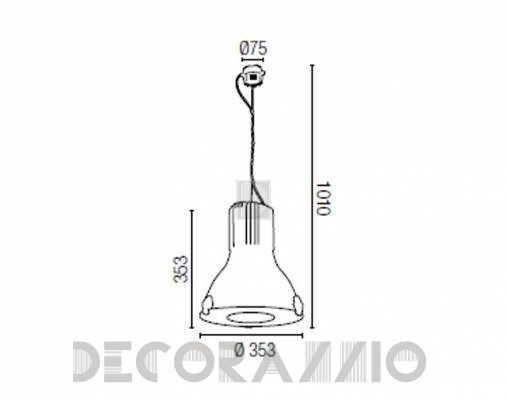 Светильник  потолочный подвесной Faro 64131 - 64131