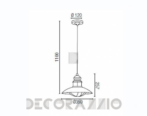 Светильник  потолочный подвесной Faro 66204 - 66204