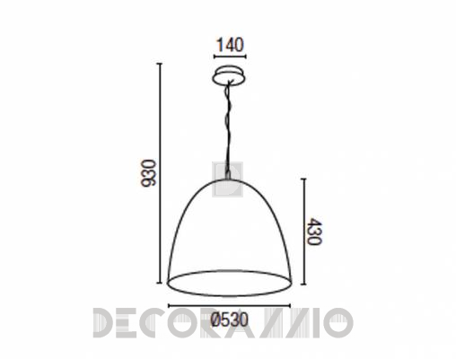 Светильник  потолочный подвесной Faro 29781 - 29781