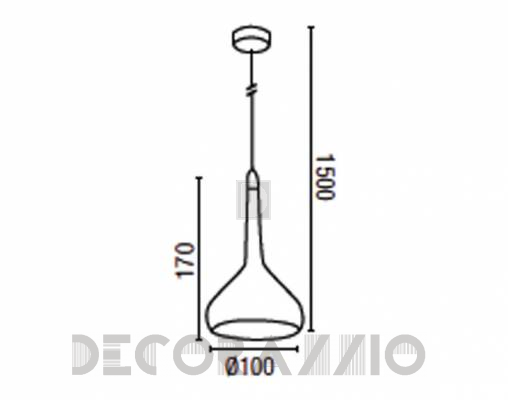 Светильник  потолочный подвесной Faro 64153 - 64153