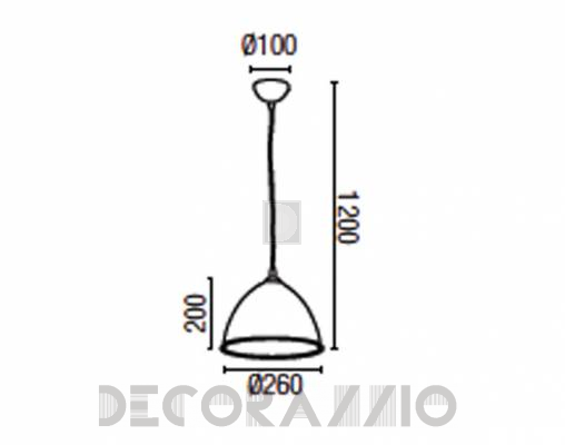 Светильник  потолочный подвесной Faro 64140 - 64140