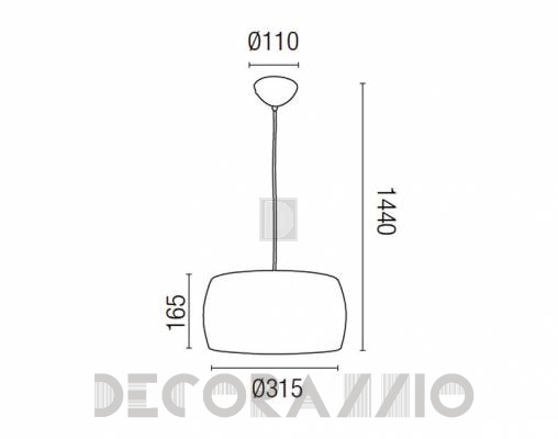 Светильник  потолочный подвесной Faro 64145 - 64145