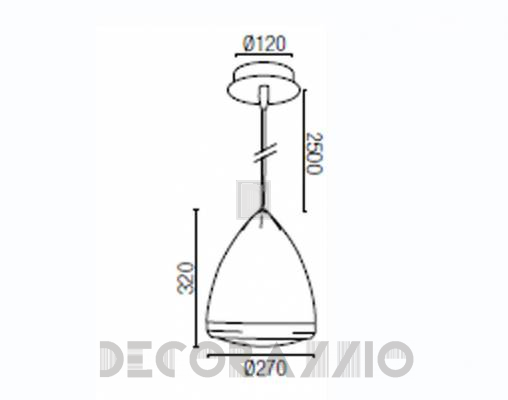 Светильник  потолочный подвесной Faro 29853 - 29853