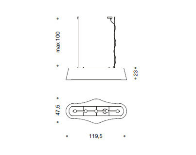 Светильник  потолочный подвесной Idl 9025-5S-1 - 9025-5S-1