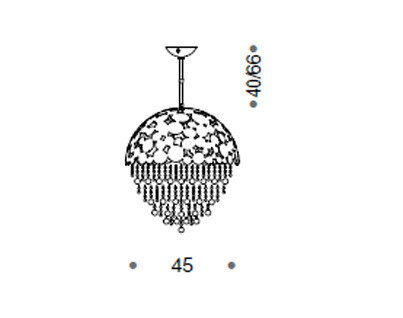 Светильник  потолочный подвесной Idl 441CS-6 - 441CS-6