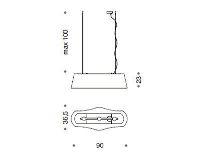 Светильник  потолочный подвесной Idl 9025-3S - 9025-3S