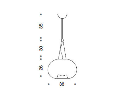 Светильник  потолочный подвесной Idl 9015-1SM - 9015-1SM