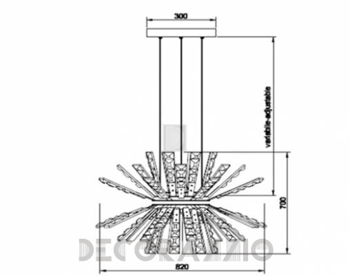 Светильник  потолочный подвесной Isaac Light 714SG - 714SG