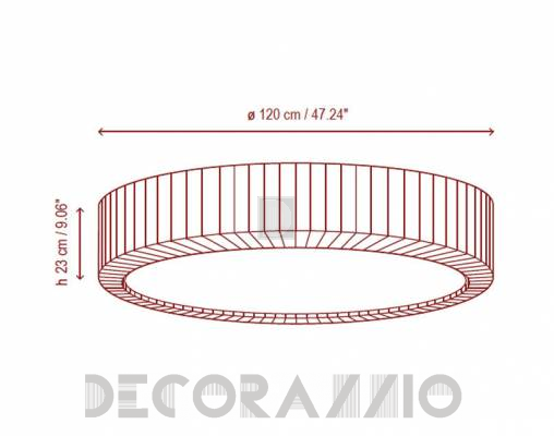 Светильник  потолочный накладной Bover URBAN 03 - URBAN 03