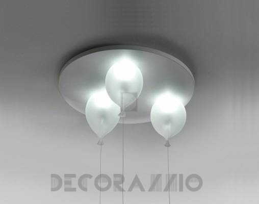 Светильник  потолочный накладной Disegno Luce RICORDI C 3 LIGHTS - RICORDI C 3 LIGHTS