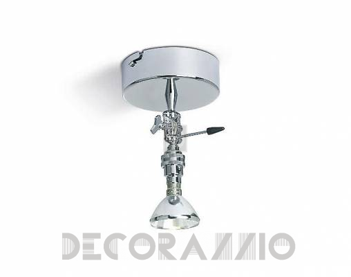 Светильник  потолочный накладной Disegno Luce BAIONETTA C+W BASE 1 LIGHT B15D 50W 12V - BAIONETTA C+W BASE 1 LIGHT B15D 50W 12V