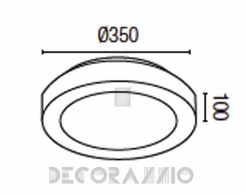 Светильник  потолочный накладной Faro 62981 - 62981