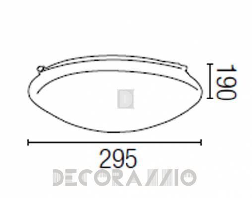 Светильник  потолочный накладной Faro 63075 - 63075